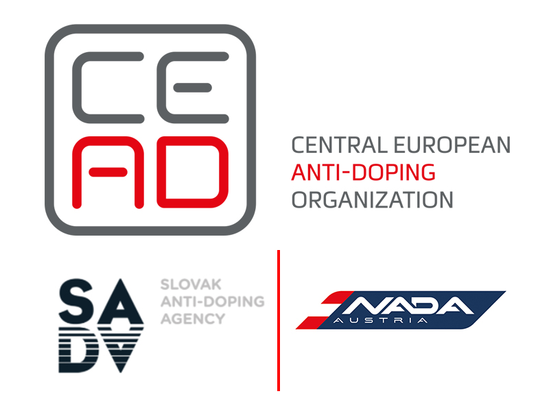 Logos from CEADO, SADA and NADA Austria